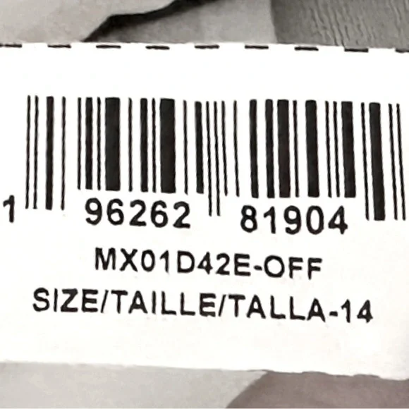 BCBGMaxAzria White Fringe Corset Midi Sheath Dress 14 Off-White Cocktail NWT - Picture 12 of 12